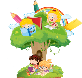 Online tutoring illustration